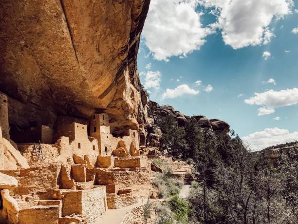 Mesa Verde National Park Cliff dwellings cliff dwelling stock pictures, royalty-free photos & images