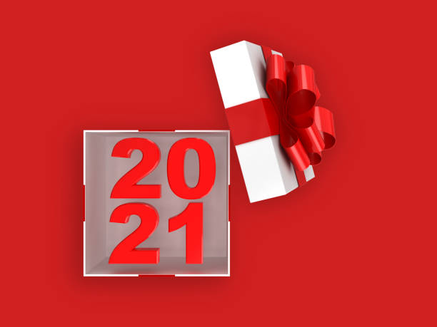 istock New year 2021 gift box open surprise 1266995992