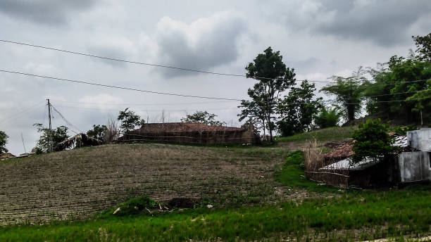 istock Forest hills and village 1266997575