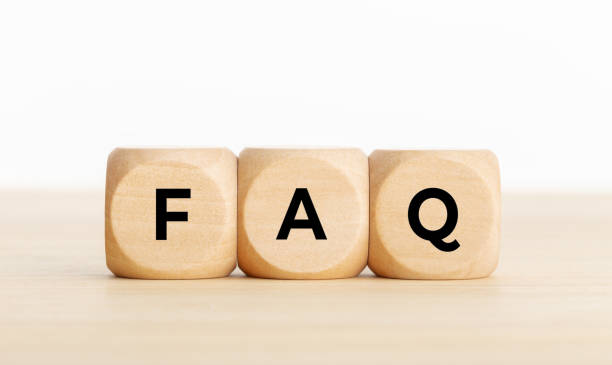 faq of veelgestelde vraagconcept - questions and answers stockfoto's en -beelden