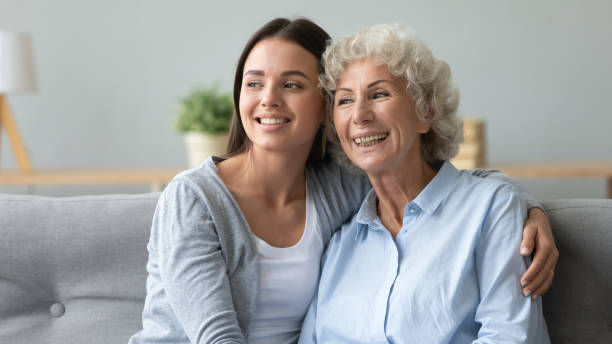istock Happy different generations pleasant women enjoying stress free time. 1267013594