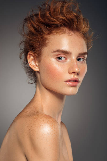 istock Beautiful redhead woman 1267018682