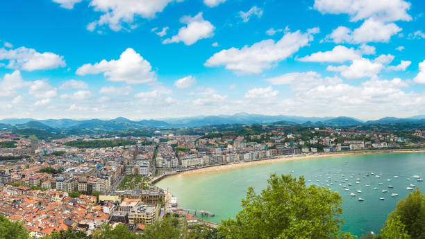 istock Panoramic view of San Sebastian 1267019927