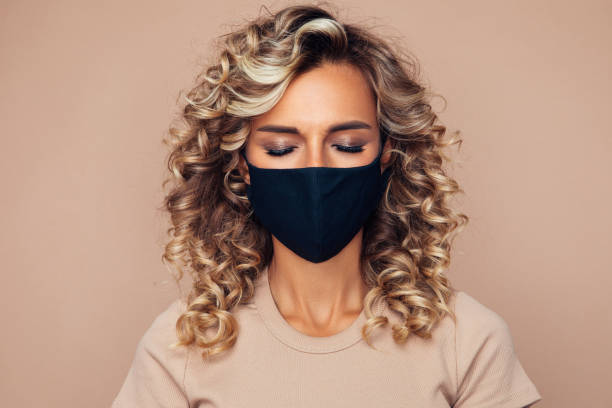 istock Girl in protective mask 1267020895