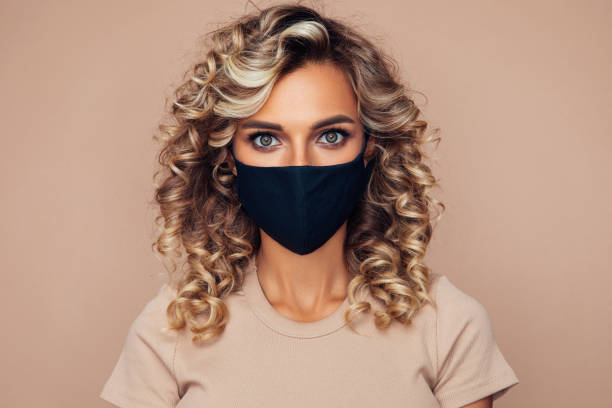 istock Girl in protective mask 1267020909