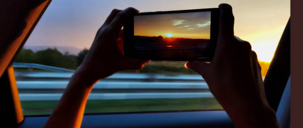 istock Taking photo on a road trip 1267034699
