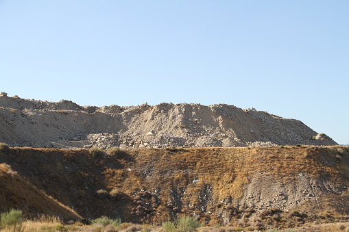 Macael marble quarries in the Sierra de los Filabres