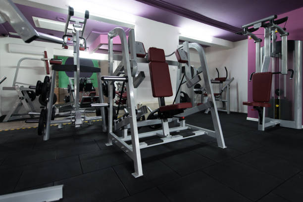 istock Gym With No People Interior 1267040677