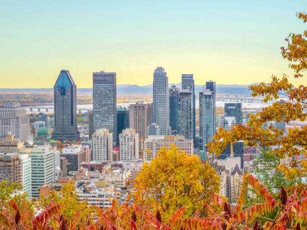 istock Montreal during autumn season, Qc, Canada 1267043413