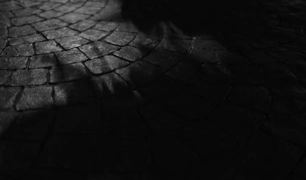 istock Abstract wet night city pavement reflections. 1267043894