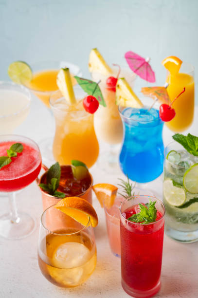 istock variety of summer cocktail image 1267045574