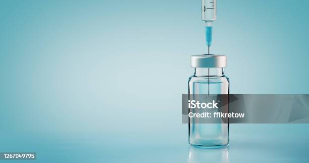 Vaccination Or Drug Concept Image Stock Photo - Download Image Now - Vaccination, Syringe, Coronavirus