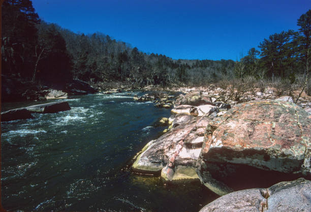 istock Silver Mines Rec Area - St. Francis River Early Spring - 2004 1267058771