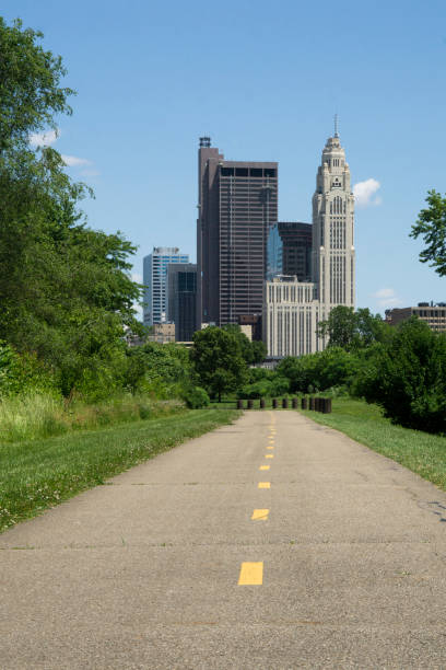 istock Bike Trail in Columbus Ohio 1267062870