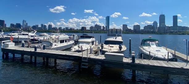 istock Boston Skyline and Boats on a Lovely Day 1267067114