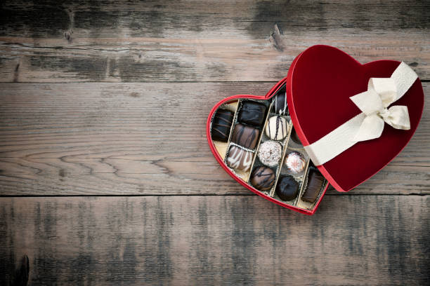 istock Valentine's Day Box of Chocolates 1267076787
