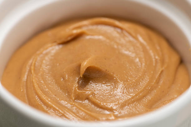istock Peanut butter in a small bowl 1267077881