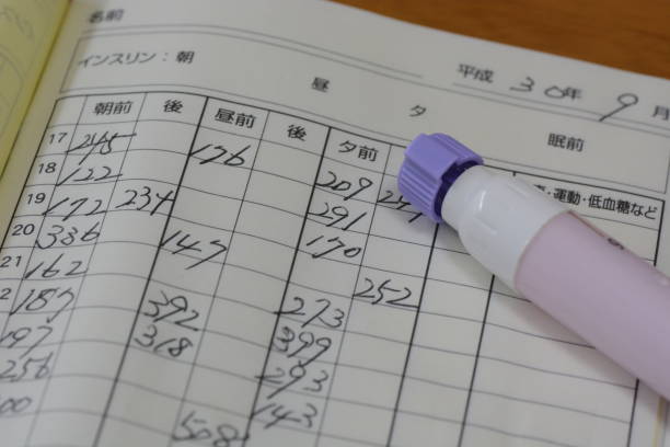 istock Blood glucose level measurement. 1267081487