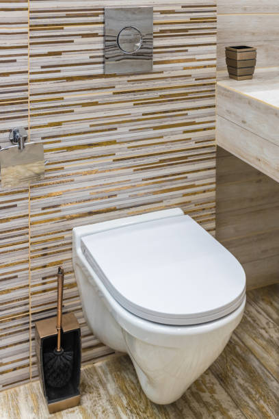 istock Toilet in the bathroom. 1267082302