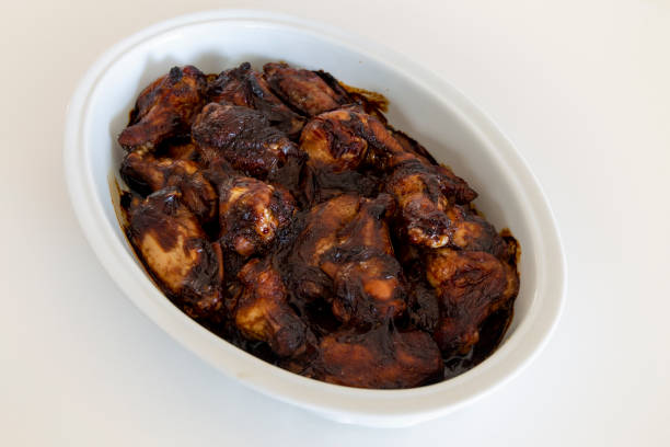 istock Honey soy chicken nibbles 1267082379