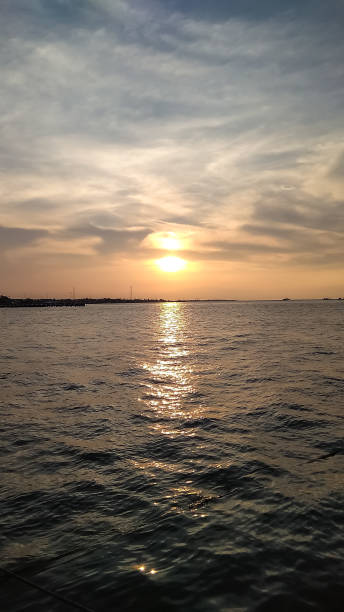 istock Beautiful horizon over water. 1267082484