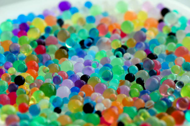 istock Decoration with hydrogel water balls - orbeez. 1267083998