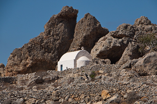 Church in Wurgunda on Karpathos in Greece,Europe