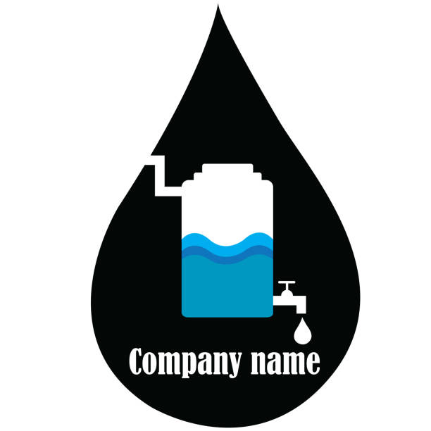 логотип санитарного магазина - pipefitter stock illustrations