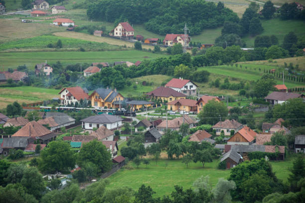 istock Sovata, Romania - 2020 Transylvania,Panoramic view from Belvedere tower 1267107063