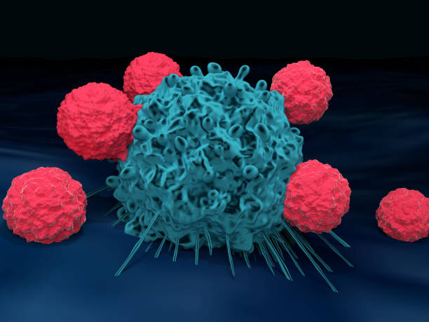 istock T cells attacking a cancer cell 1267123288