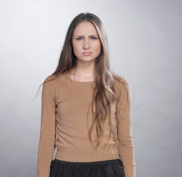 istock Upset girl portrait 1267123579