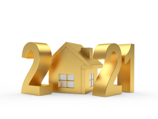 istock Gold 2021 and house icon 1267131993