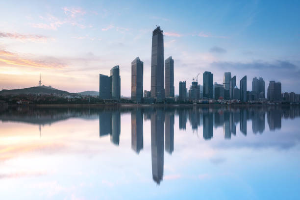 istock Modern architectural landscape in Qingdao 1267134361