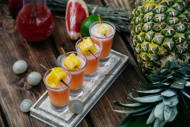 istock Colorful shot cocktails 1267139787