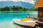 Remote Working and Enjoying Bleisure Time at Lake Faak in Austria