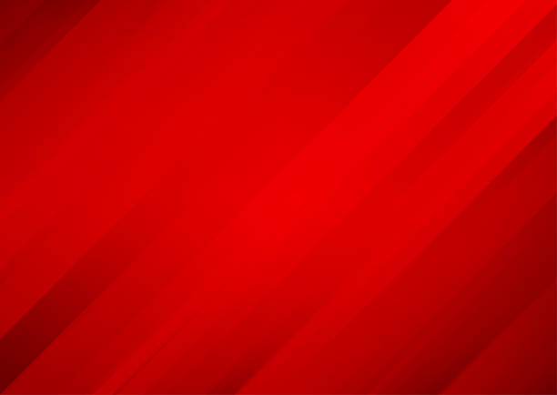 Abstract Red Vector Background With Stripes Stock Illustration - Download  Image Now - Red Background, Red, Backgrounds - iStock