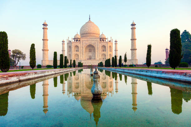 istock Taj Mahal in India 1267149921