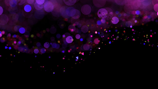 Luxury glitter background. 3d illustration, 3d rendering.