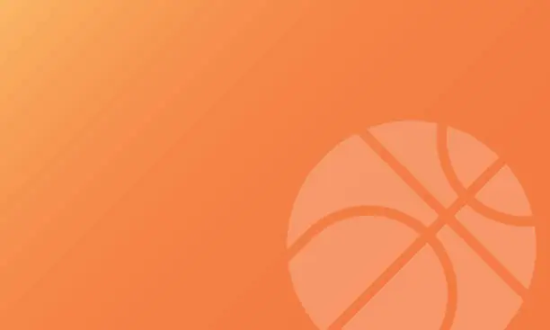 Vector illustration of Basketball theme background.