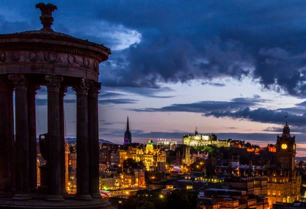 istock City Skyline Of Edinburgh At Sunset. 1267171405