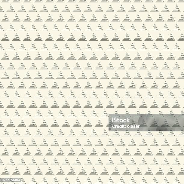 Triangleish 3outline Pattern Pattern Background Illustration Stock ...