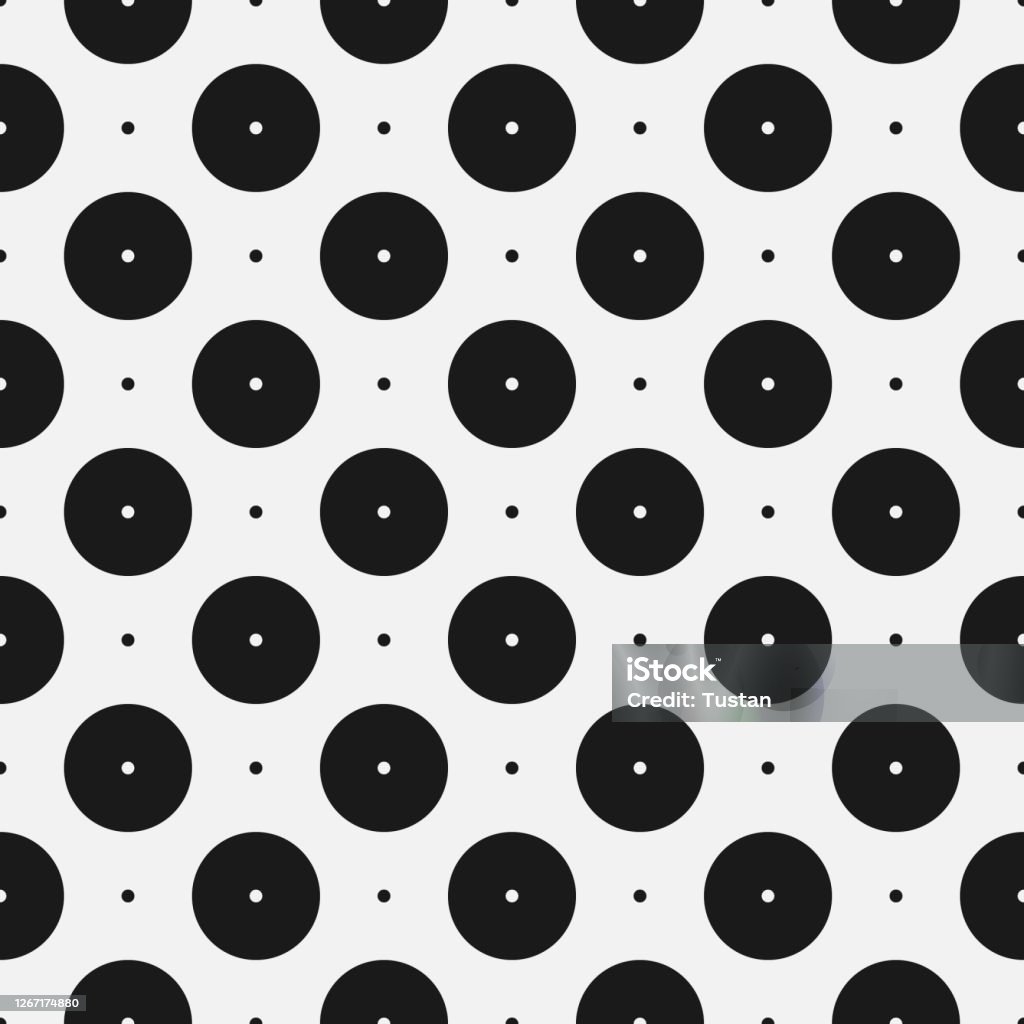 Pattern Disc Stock Seamless Abstract Pattern With Element Of Disc Stock Illustration ...