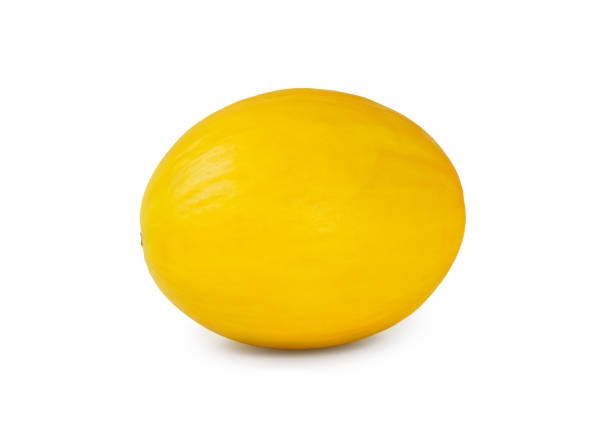 istock Ripe melon isolated on white background 1267177930