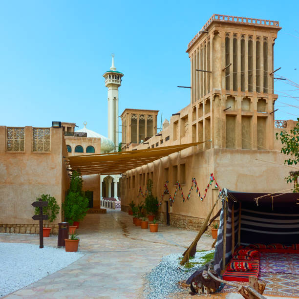 istock Al Fahidi quarter in Old Dubai 1267178132