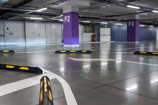istock The underground parking for cars 1267179323