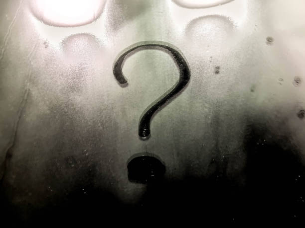 istock Question mark on fogged-up bathroom mirror 1267180495