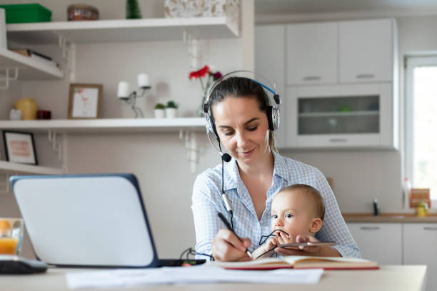 istock Mom can do it all... 1267189784