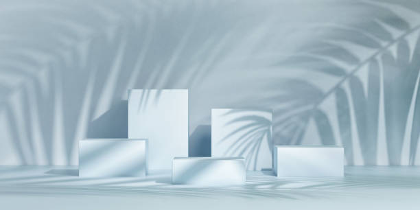 Mock up background branding for product presentation