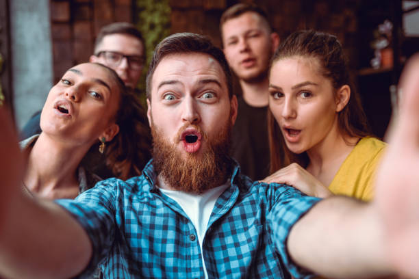 istock Weird Selfie By Cute Friends 1267210719
