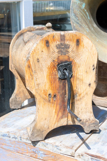 istock Churn - Old Traditional Wooden Churn 1267211057